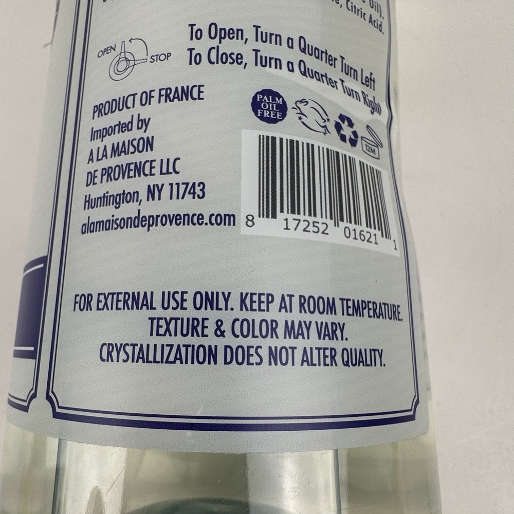 A La Maison Fragrance Free Liquid Soap 33.8 oz | Hand & Body Wash | Gentle - Picture 8 of 11